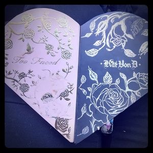 2 pallets pink&black #TOOFACEDxKATVOND vol 1'